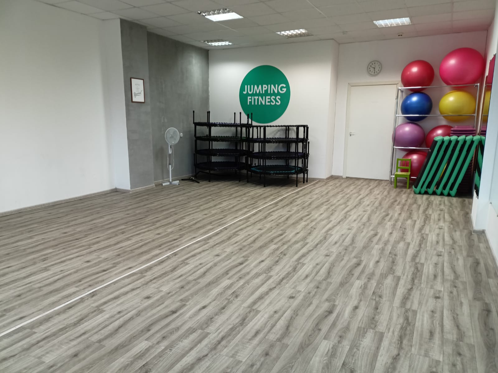 Jumping fitness. Студия фитнеса Анастасии Тюриной