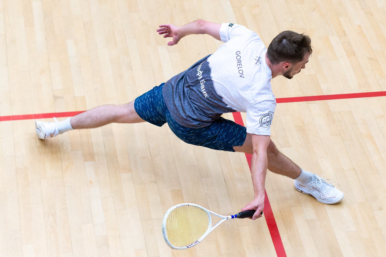 Сквош-тренер Юрий Горелов, г. Новосибирск