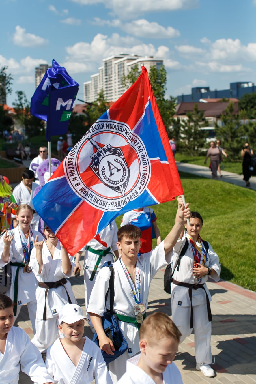 Центр спорта "Альфа" в честь ветеранов и героев России