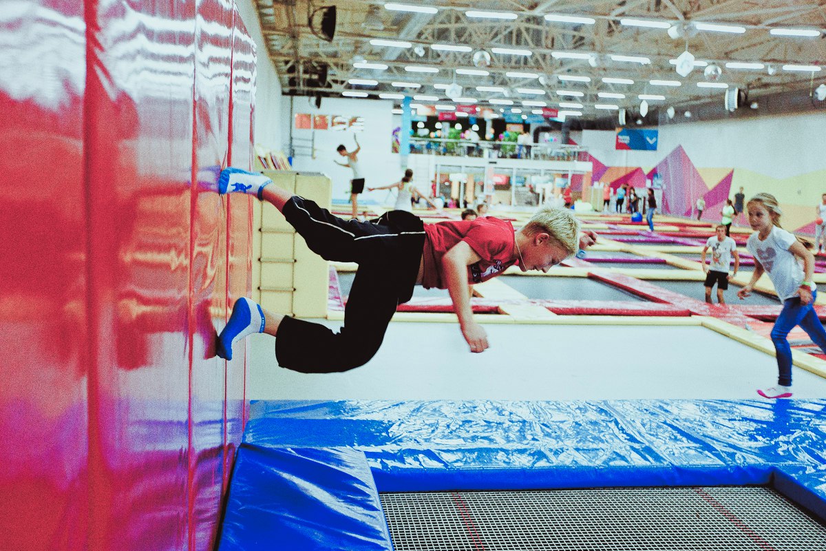 Небо, батутный парк, м. Сокол