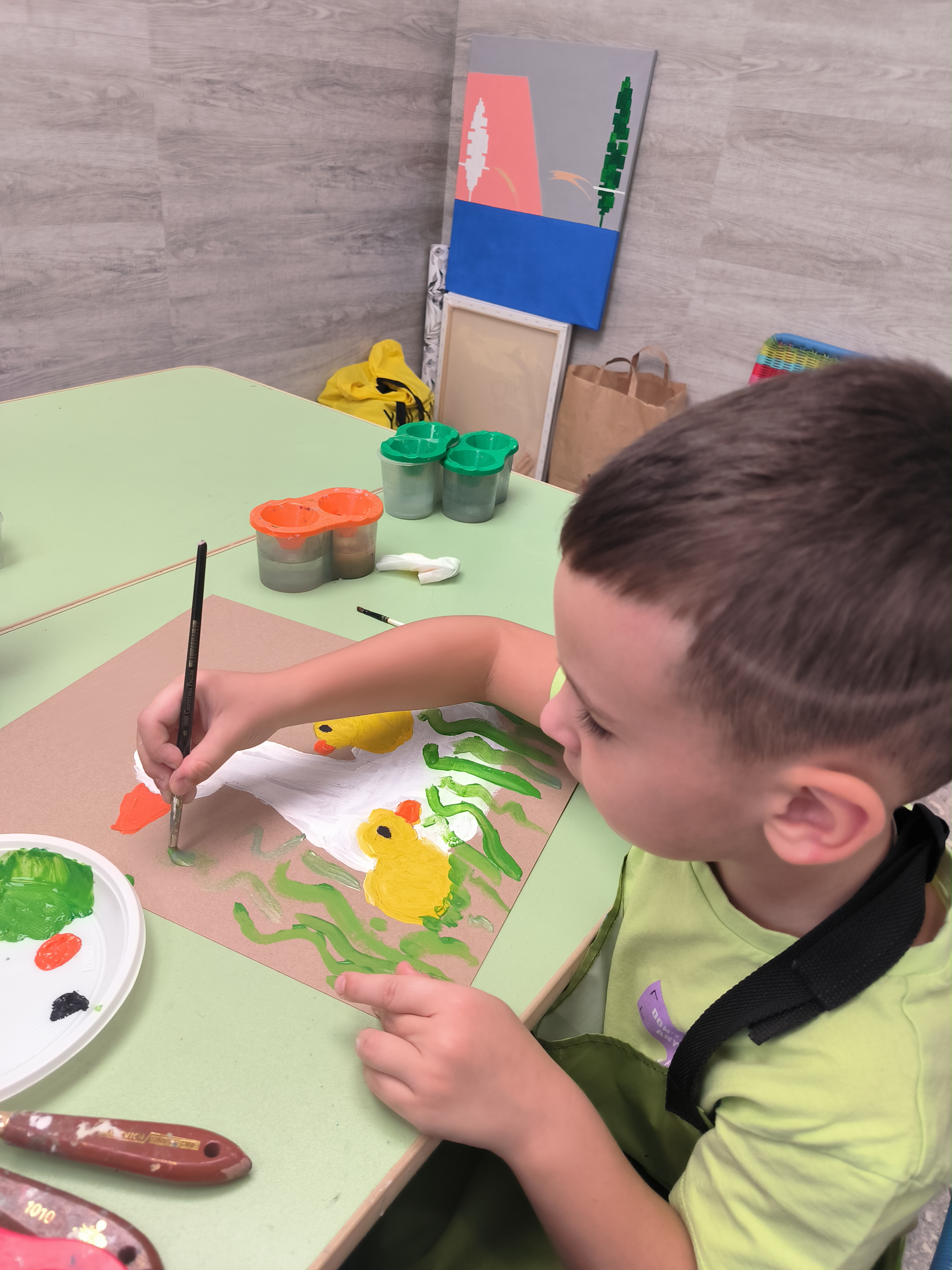 Слон, творческая мастерская для детей