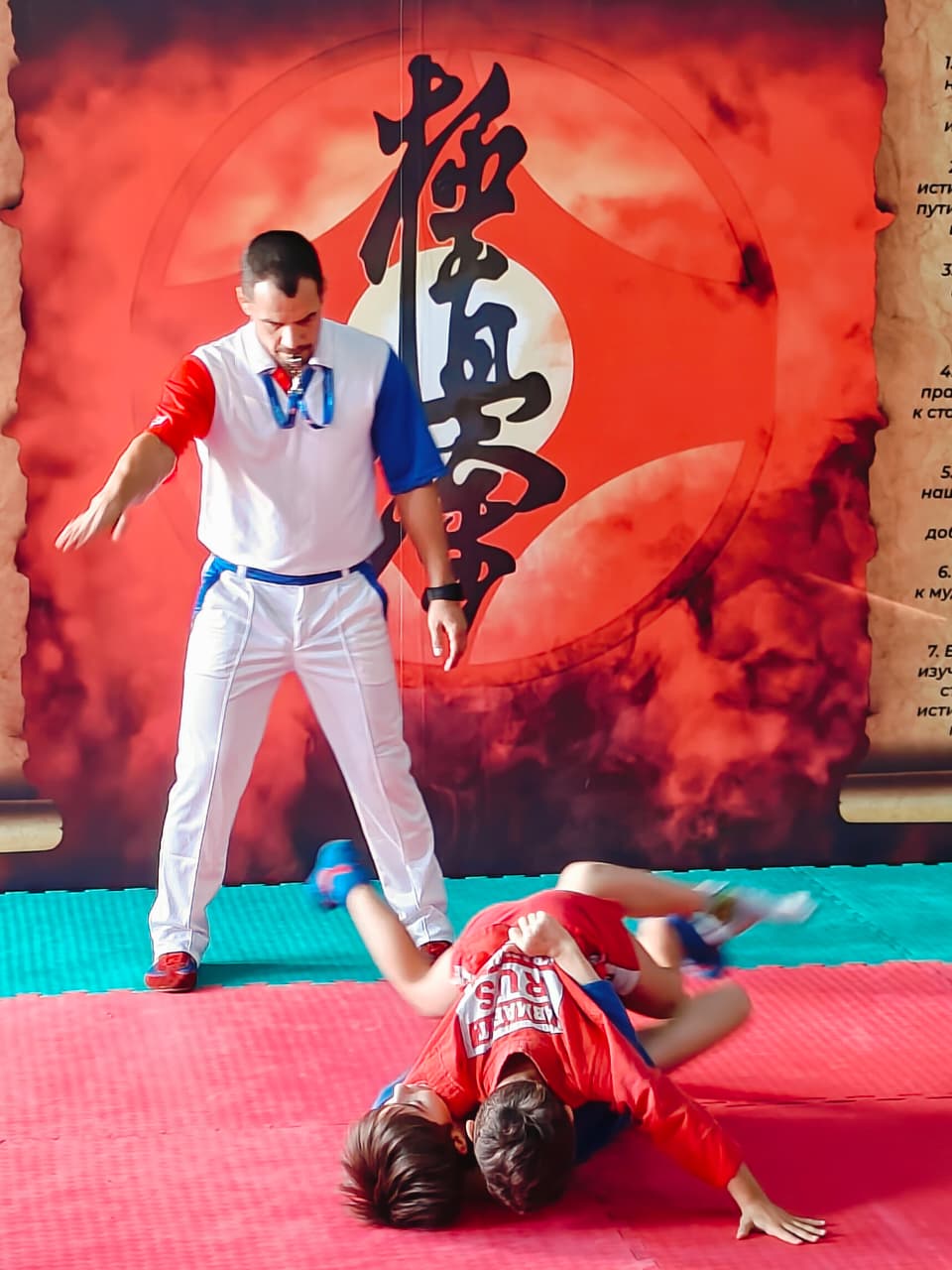 Центр спорта "Альфа" в честь ветеранов и героев России