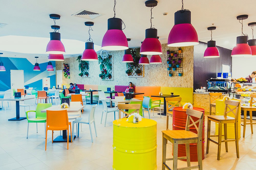 Небо, батутный парк на Севастопольском