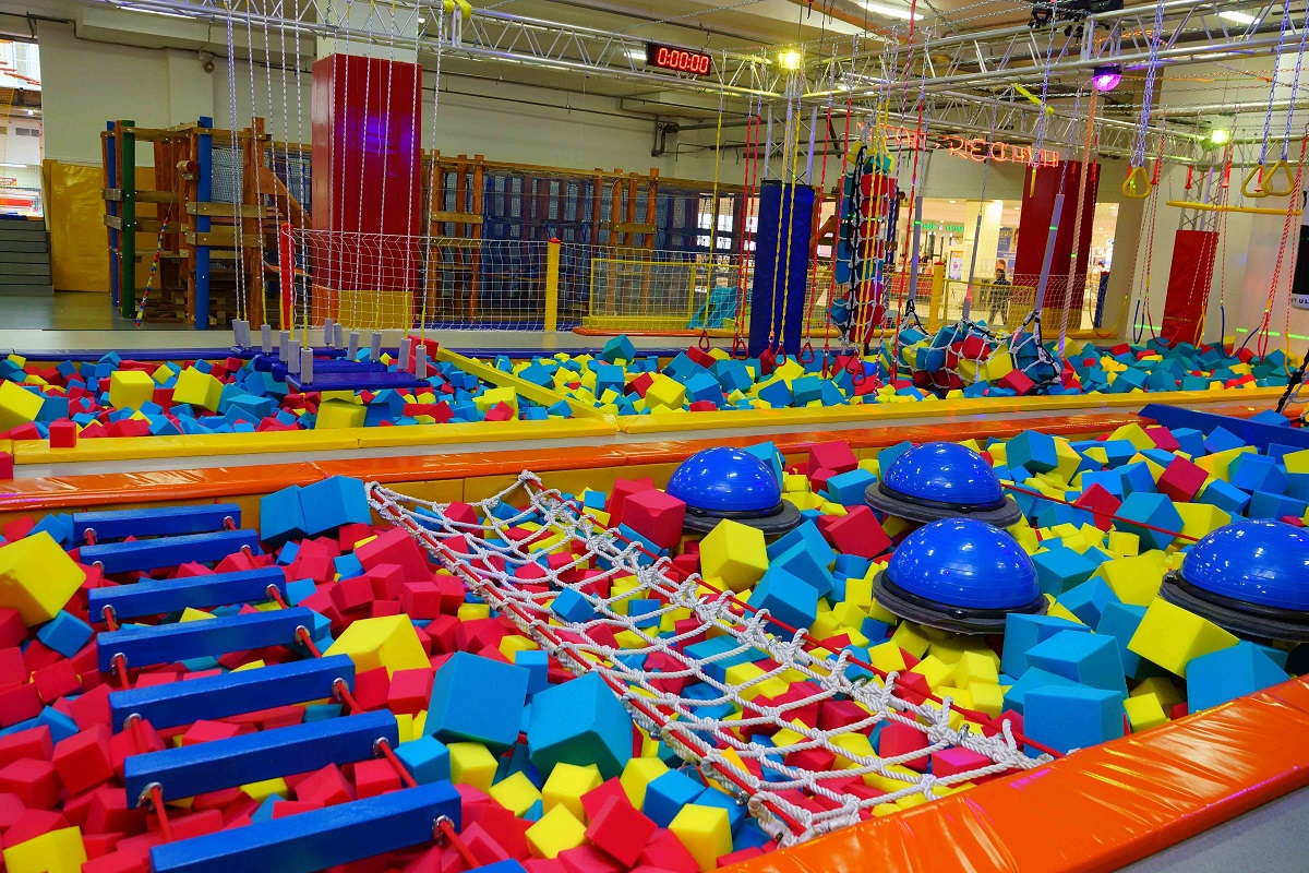 Небо, батутный парк на Севастопольском