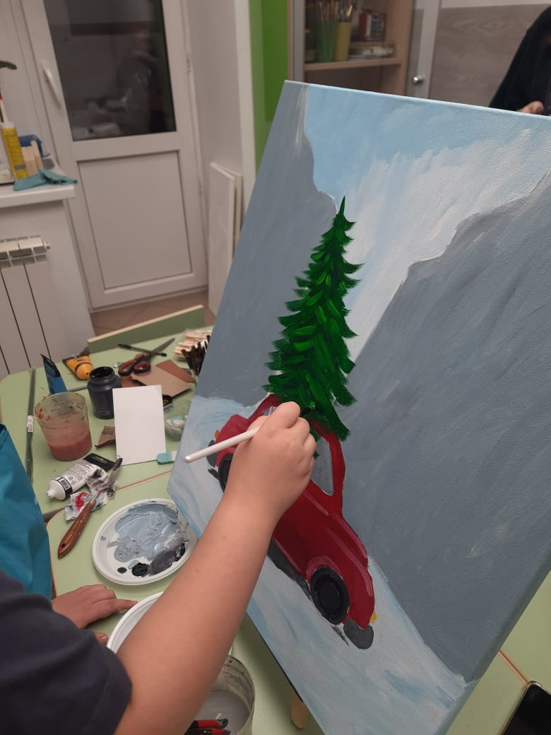 Слон, творческая мастерская для детей