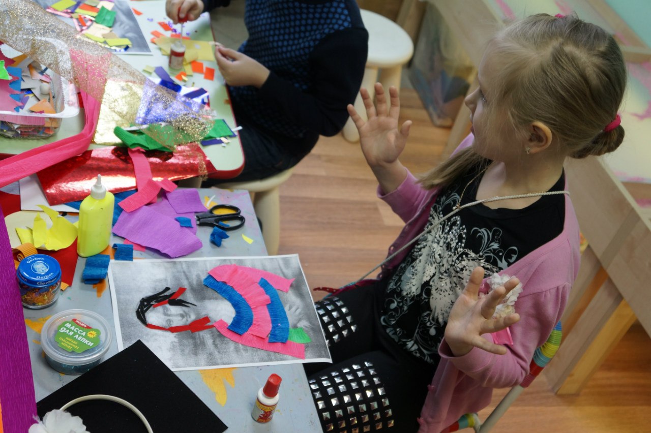 Слон, творческая мастерская для детей