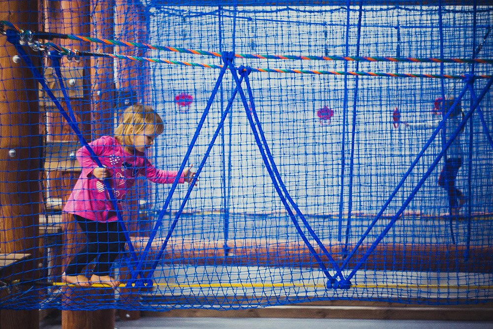 Небо, батутный парк на Севастопольском