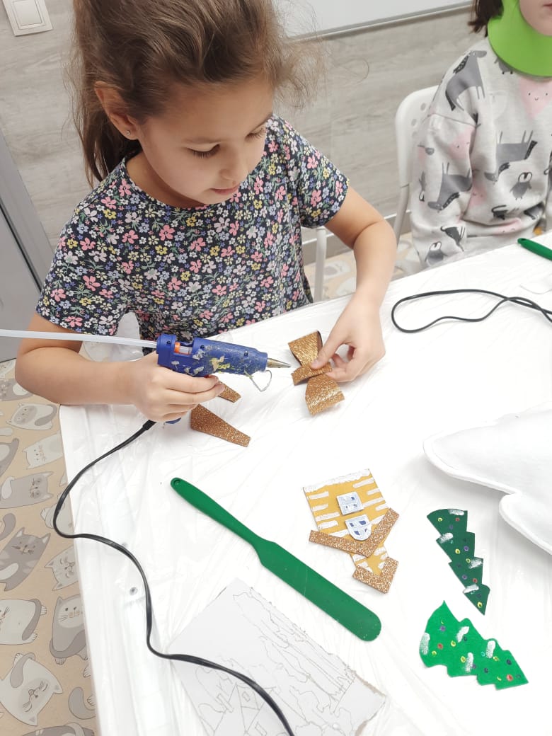 Слон, творческая мастерская для детей