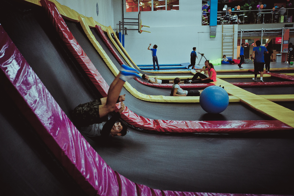 Небо, батутный парк, м. Сокол