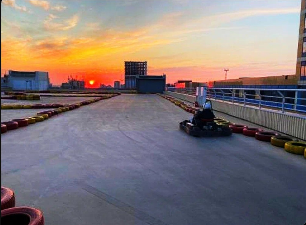 Заезд на карте