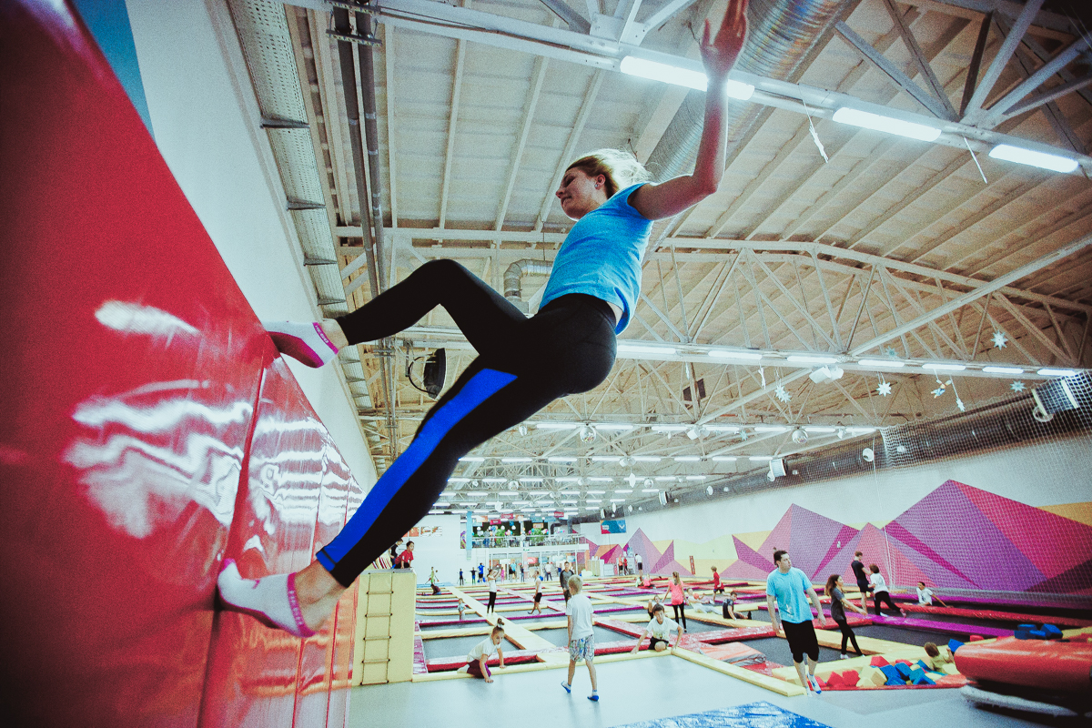 Небо, батутный парк, м. Сокол