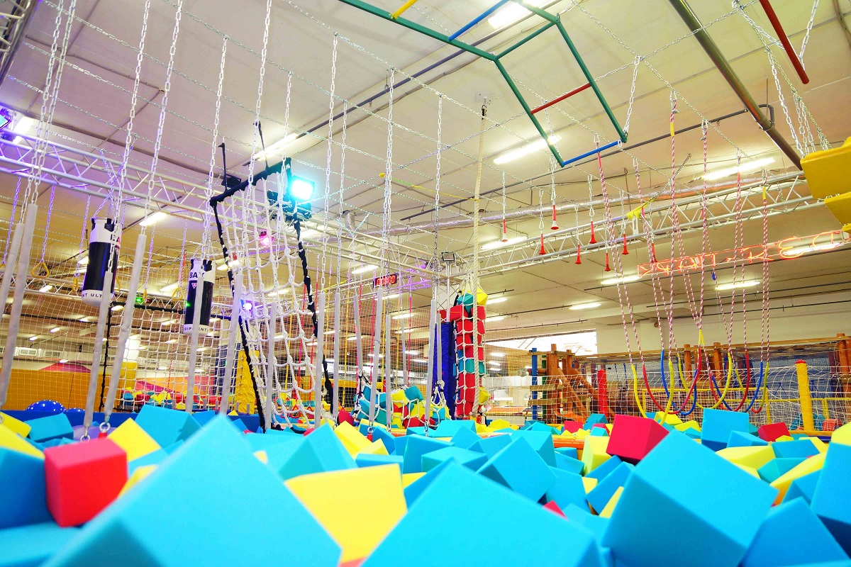 Небо, батутный парк на Севастопольском