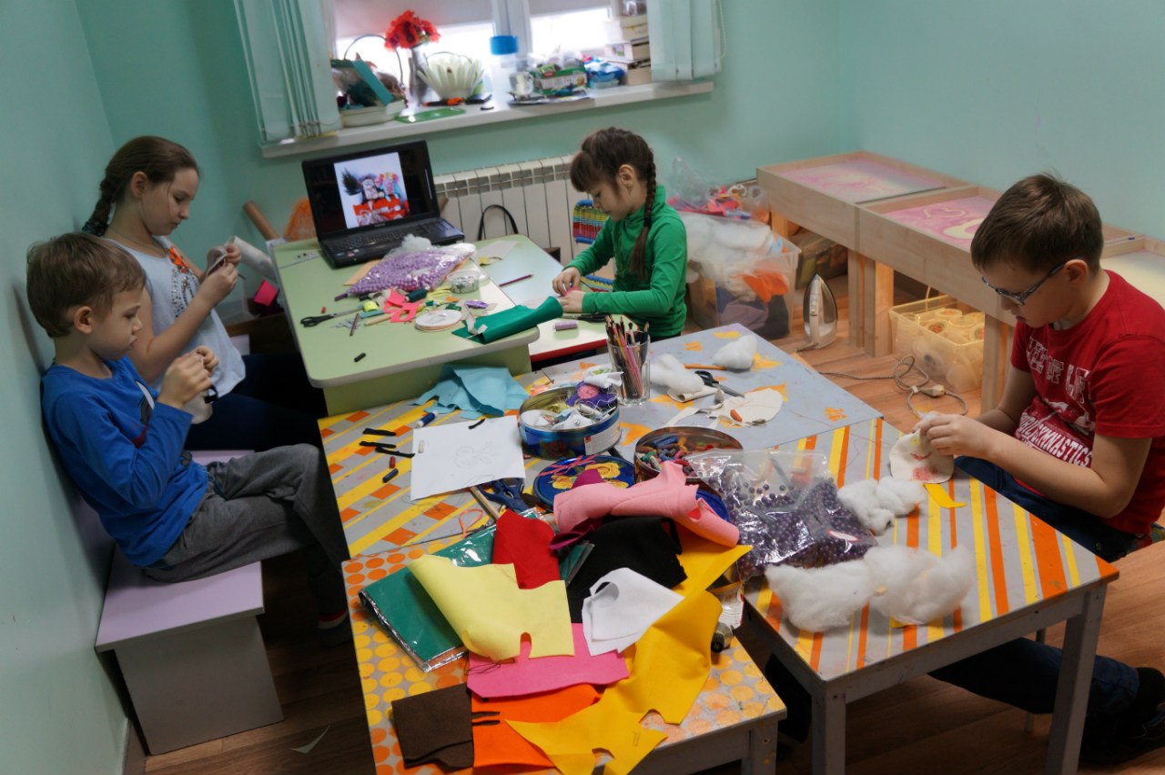 Слон, творческая мастерская для детей