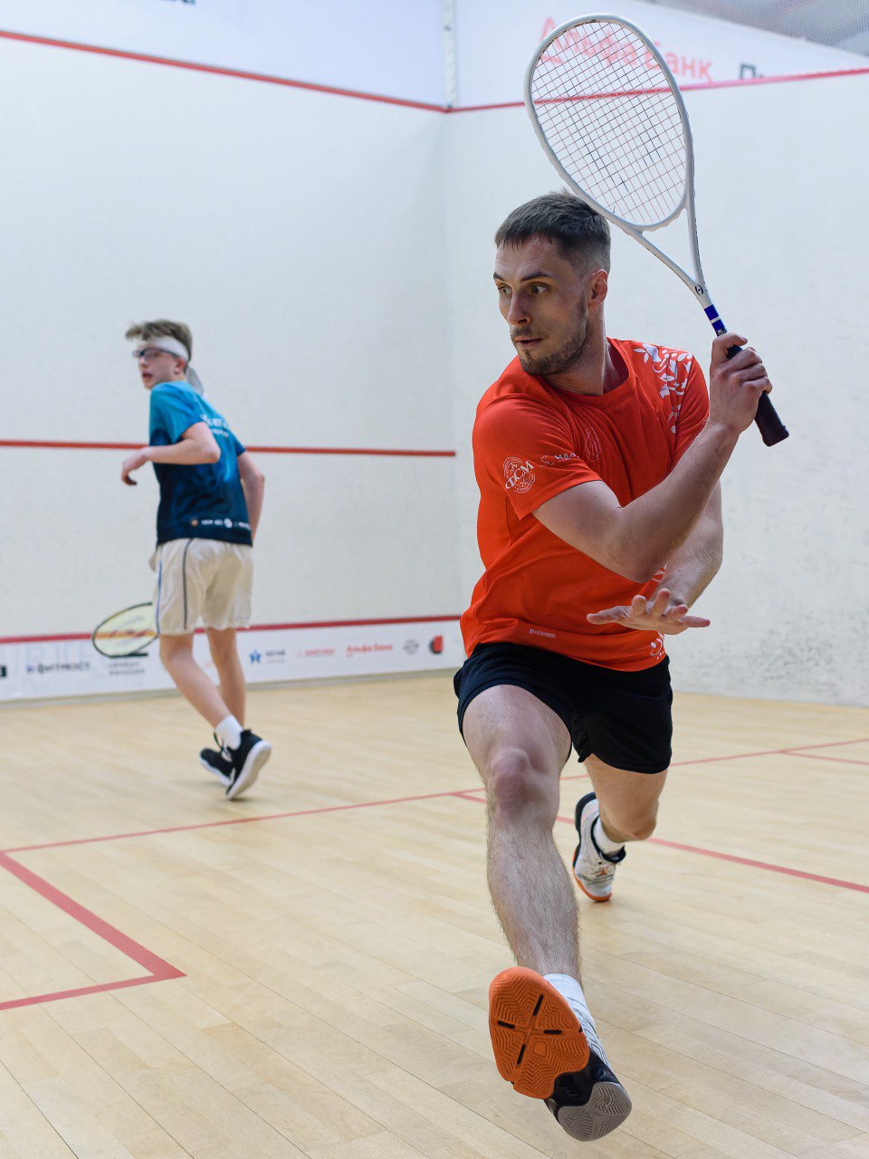 Сквош-тренер Юрий Горелов, г. Новосибирск