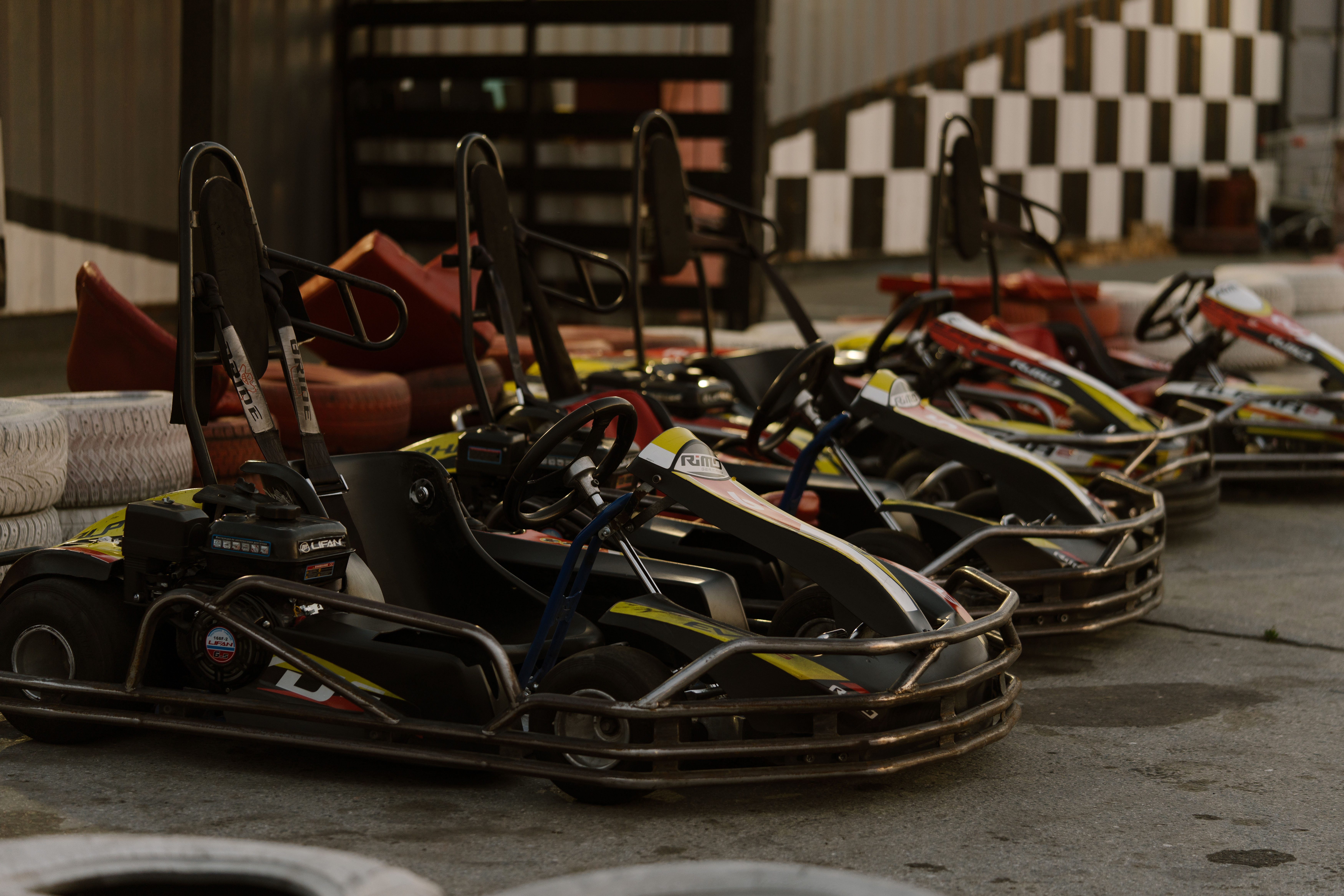 Заезд на карте