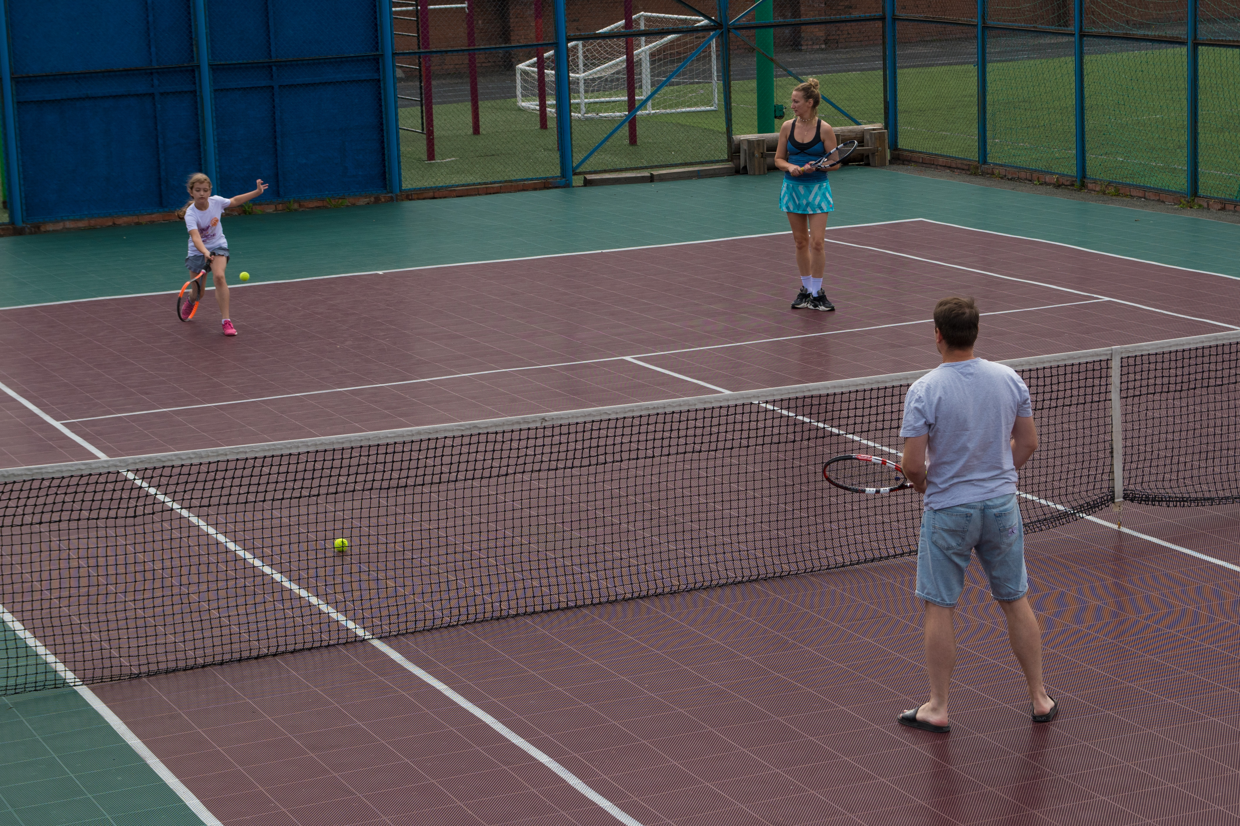 Организация занятий теннисом