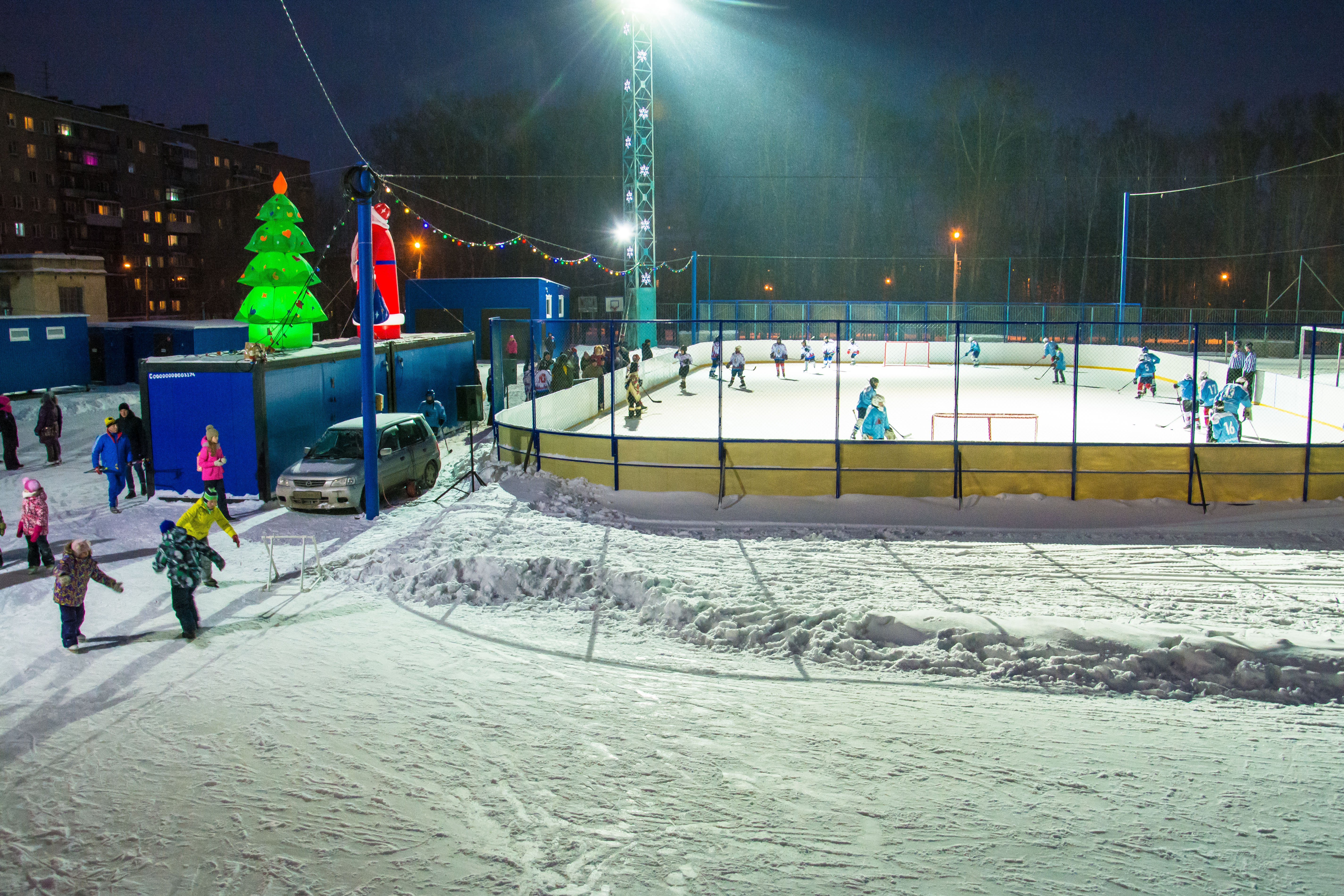 Аренда хоккейной коробки