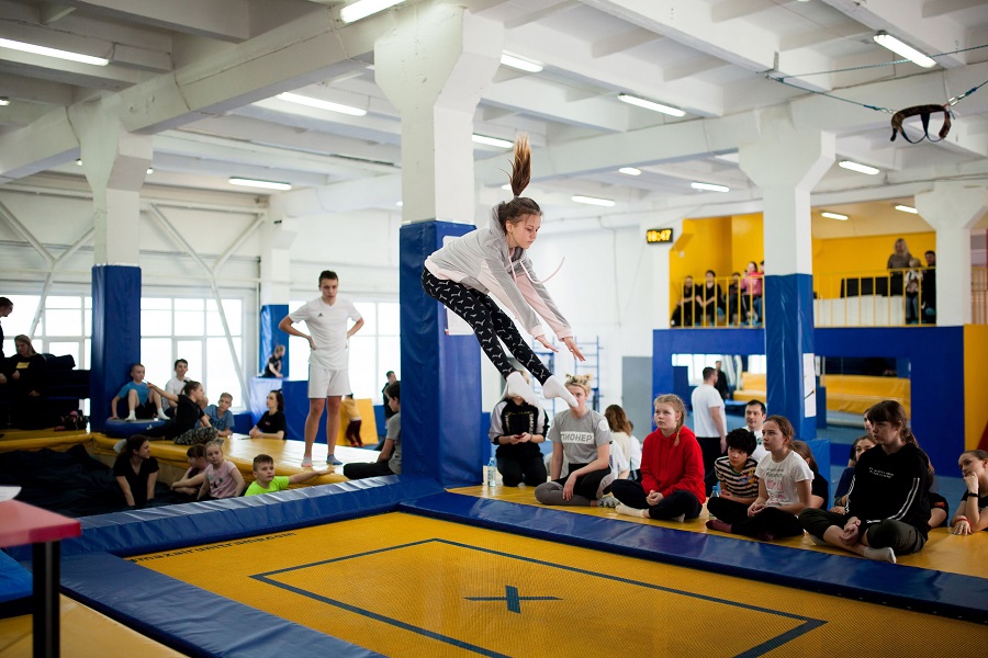 Разовое посещение - детская гимнастика