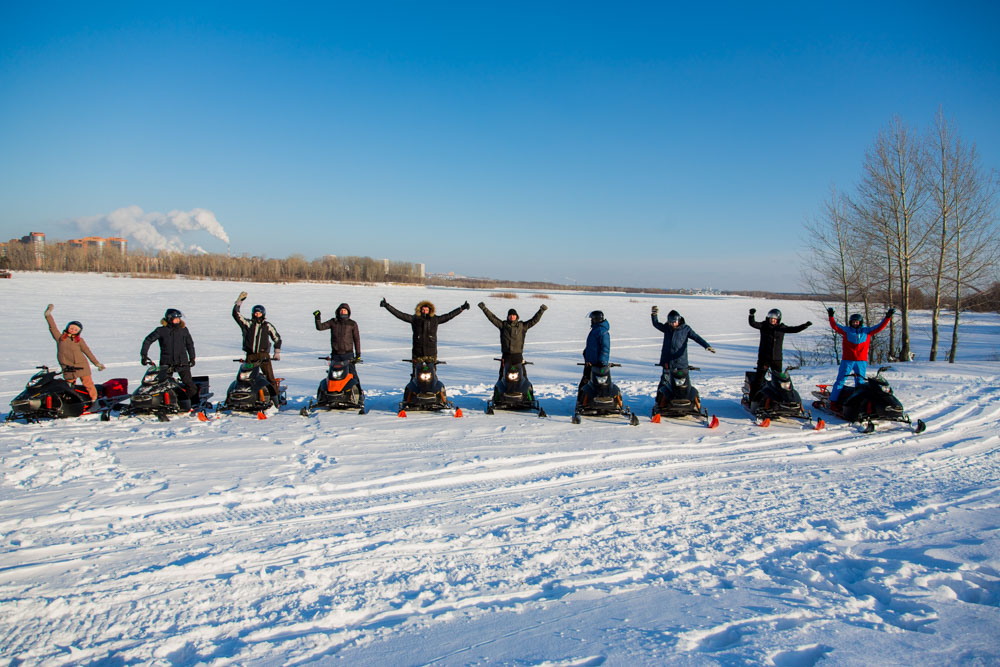 Белый маршрут на квадроцикле