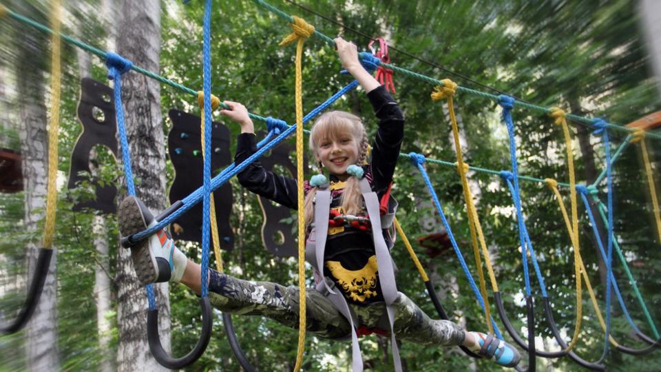 Слабо?! - веревочный парк (ПКиО Первомайский)
