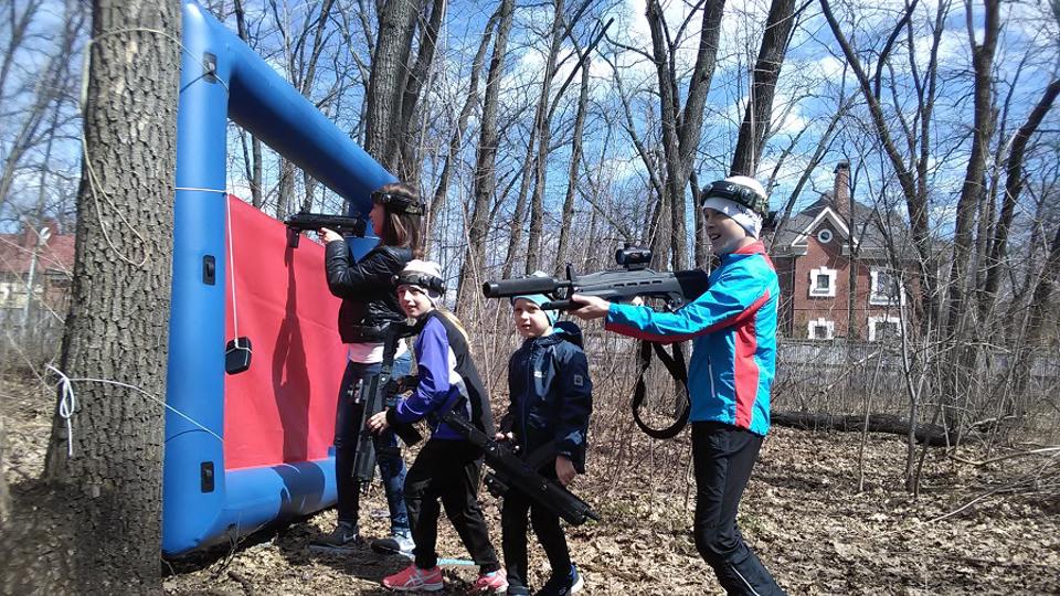 Цель, лазертаг