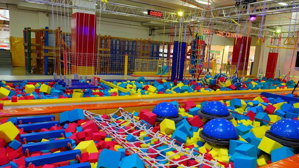 Небо, батутный парк на Севастопольском