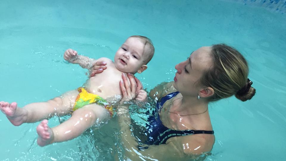 Лягушонок, детский бассейн