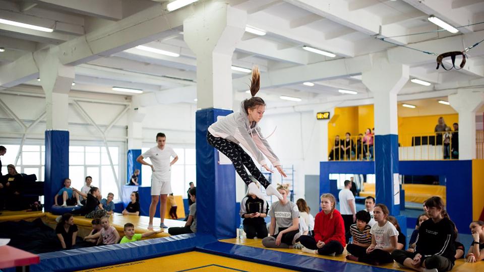 CooberMAX, батутный центр