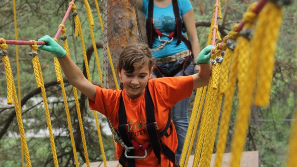 Слабо?! - веревочный парк (парк Звезда)